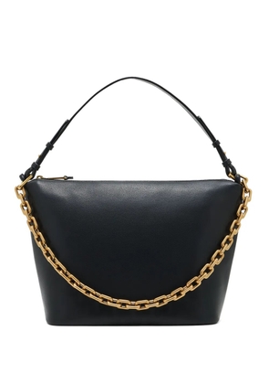 Emporio Armani medium leather tote bag - Black