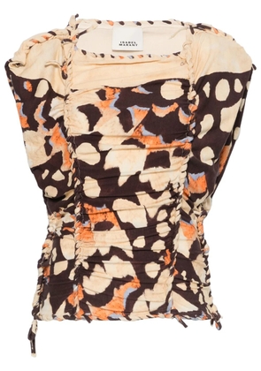 ISABEL MARANT Zohra top - Neutrals