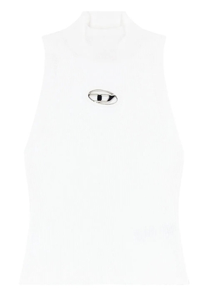 Diesel M-Onervax mock-neck top - White