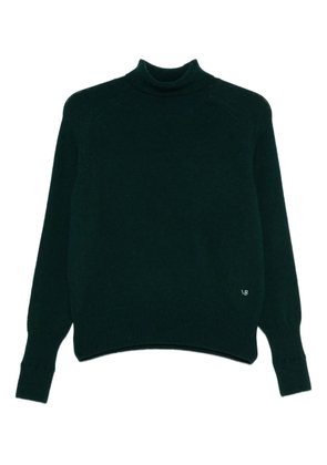 Victoria Beckham high-neck wool jumper - Green