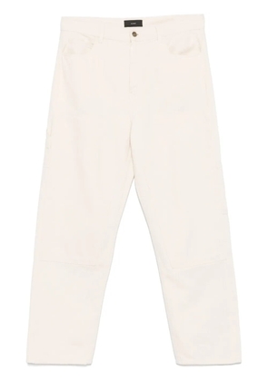 Alanui RAW CARGO DENIM PANTS - Neutrals