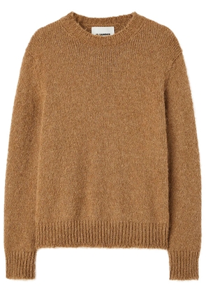 Jil Sander crew-neck wool jumper - Brown