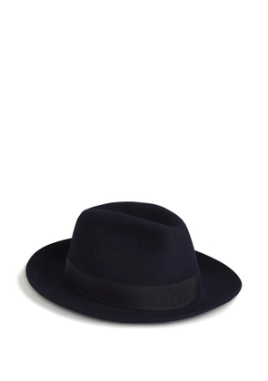 Borsalino Alessandria fedora hat - Blue
