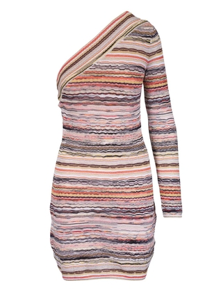 Missoni striped mini dress - Pink