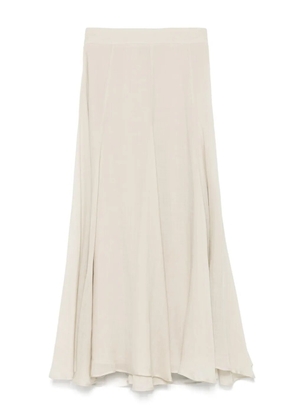 Lorena Antoniazzi ramie maxi skirt - Neutrals