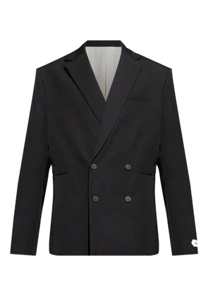 Jacquemus Fernando double-breasted padded-shoulder blazer - Black