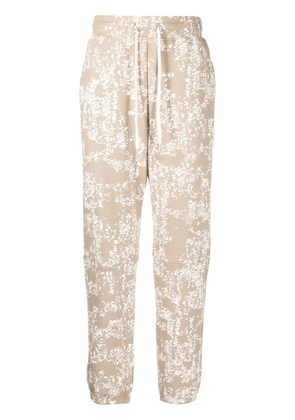John Elliott Sydney graphic-print track pants - Brown