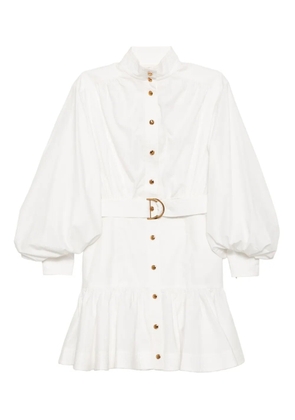 ZIMMERMANN Utility mini dress - Neutrals