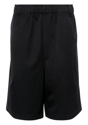 Jacquemus Le Bermuda Juego wool shorts - Black