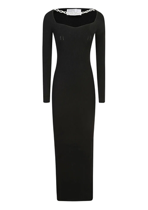 Giuseppe Di Morabito fine-ribbed dress - Black