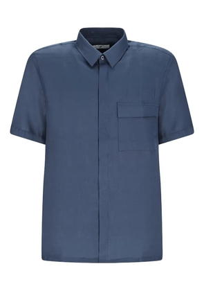 PT Torino patch-pocket short-sleeve shirt - Blue