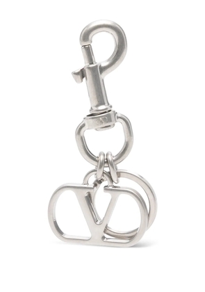 Valentino Garavani VLogo Signature keyring - Silver
