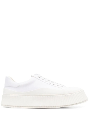 Jil Sander chunky sole sneakers - White
