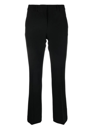 Seventy crop flared trousers - Black