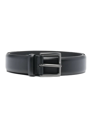 Orciani buckle-fastening leather belt - Black