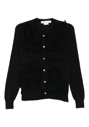 Comme Des Garçons Comme Des Garçons wool cardigan - Black