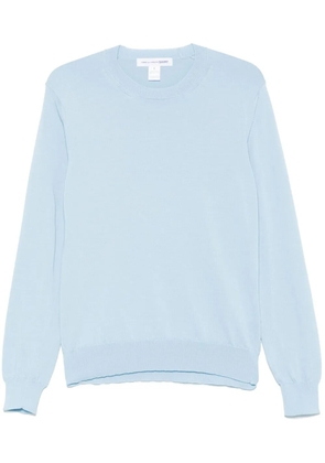 Comme Des Garçons Shirt crew-neck top - Blue