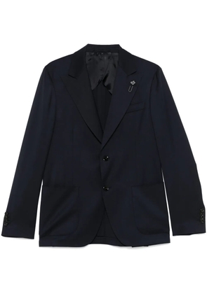 Lardini virgin-wool blazer - Blue