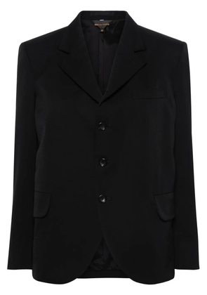 Comme Des Garçons single-breasted wool blazer - Black