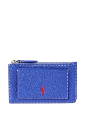 Polo Ralph Lauren Polo Pony-debossed wallet - Blue