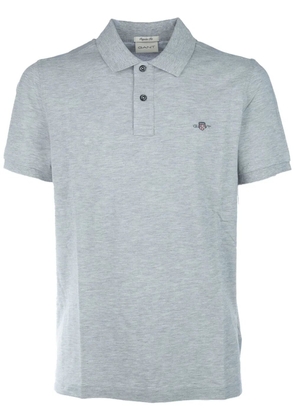Gant embroidered polo shirt - Grey