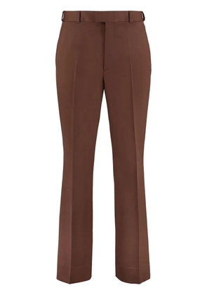 Valentino Garavani high-waisted tailored trousers - Brown