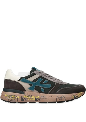 Premiata Mick logo-detail suede sneakers - Grey