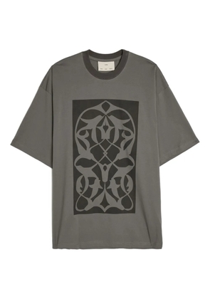 Song For The Mute graphic-print t-shirt - Grey