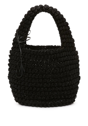 JW Anderson large Popcorn tote bag - Black