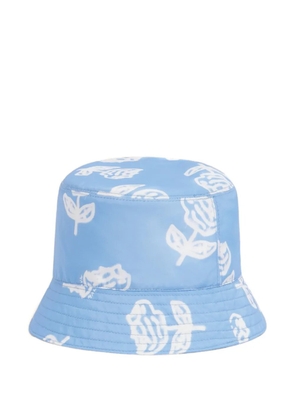 Marni floral-print bucket hat - Blue
