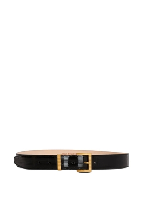 Balmain leather belt - Black