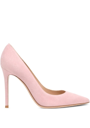 Gianvito Rossi 105mm Gianvito suede heeled pumps - Pink