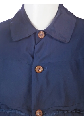 Comme Des Garçons Pre-Owned Half top - Blue