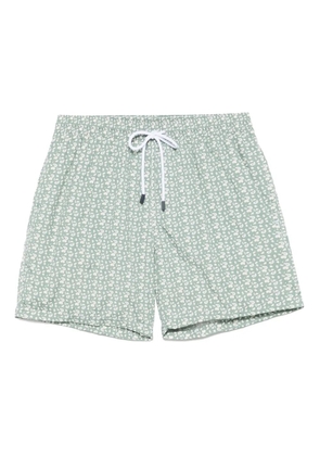 Barba paisley-print swim shorts - Green