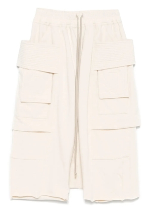 Rick Owens DRKSHDW Creatch cargo shorts - Neutrals