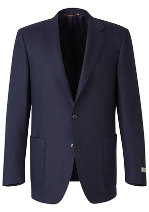 Canali patch pocket blazer - Blue