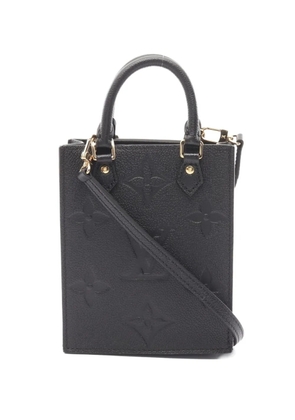 Louis Vuitton Pre-Owned 2021s Petite Sac Plat monogram tote bag - Black