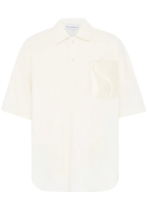 JW Anderson quilted-pocket polo shirt - White