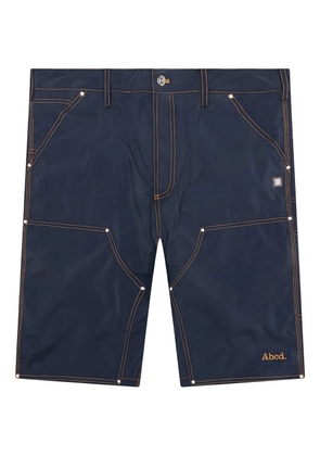 Advisory Board Crystals ripstop patch-pocket cargo shorts - Blue