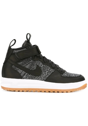 Nike 'Lunar Force 1 Flyknit Workboot' sneakers - Black