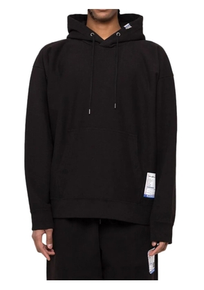 Maison MIHARA YASUHIRO hooded french terry pullover - Black
