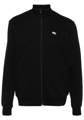 Diesel S-Lock-Doval-Pj cotton track jacket - Black