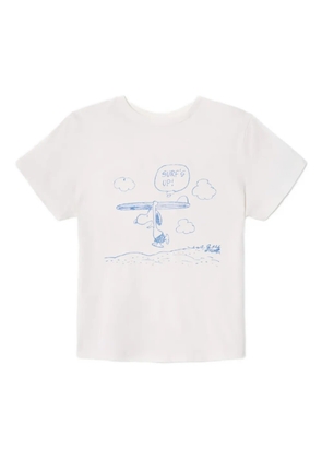 RE/DONE Snoopy Surfs Up T-shirt - White