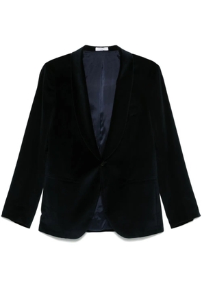 Boglioli velvet blazer - Blue