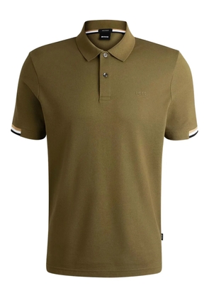 BOSS cotton polo shirt - Green