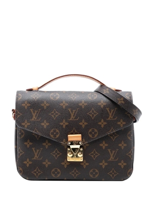 Louis Vuitton Pre-Owned 2016 Monogram Pochette Metis satchel - Brown