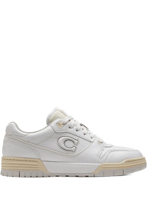 Coach logo-patch sneakers - White