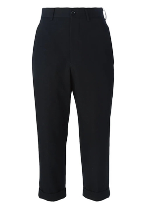 Comme Des Garçons Comme Des Garçons cropped trousers - Black