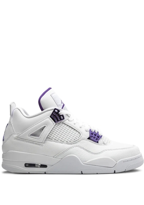 Jordan Air Jordan 4 Retro 'Metallic Pack - Purple' sneakers - White