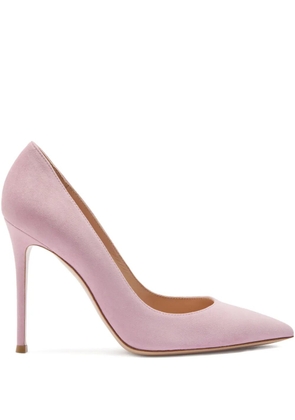 Gianvito Rossi 105mm Gianvito suede pumps - Pink